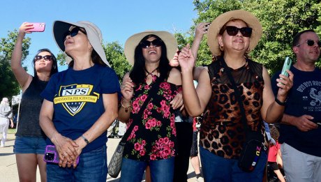 Naval Air Station Lemoore crowd welcomed Lt. Dan Band and Gary Sinise The Lt. Dan Band had the NAS crowd dancing.
